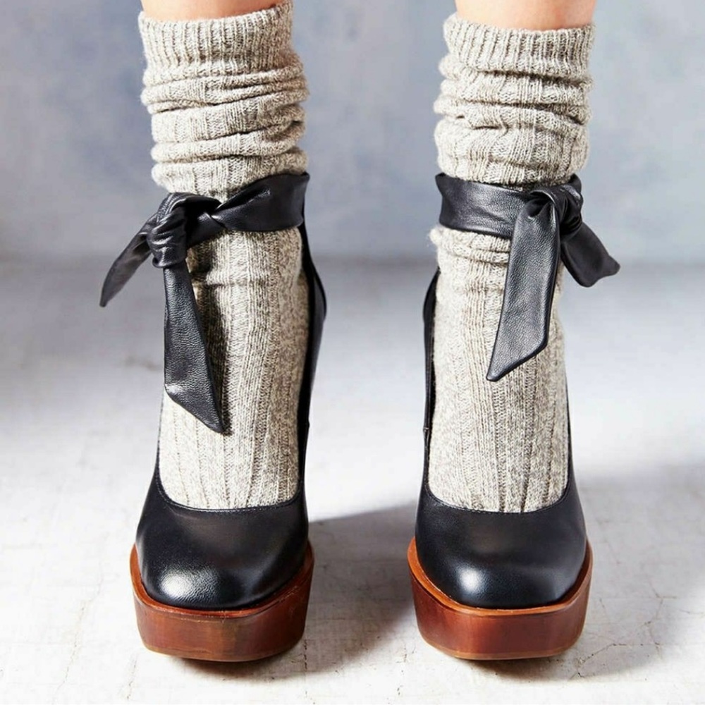KIMICHI BLUE WEDGES